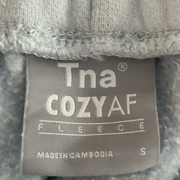 TNA Cozy Sweatfleece Sweatpants Plein Air, Size Small - Picture 7 of 7
